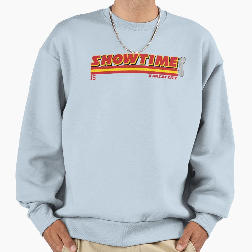 Showtime 15 Kc Sweatshirt - Aesthetic Graphic Unisex - T-Shirt, Sweatshirt, Hoodie