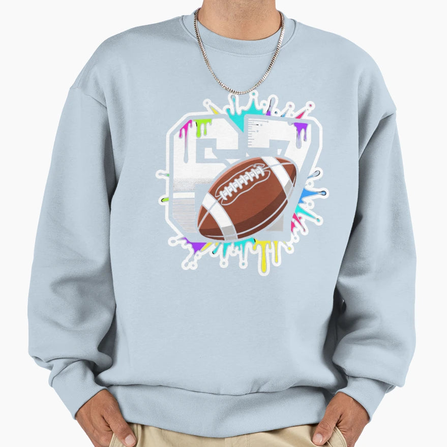 Football 67 Six Seven Meme Funny 6 7 Sweatshirt - Trendy Graphic Unisex - T-Shirt, Sweatshirt, Hoodie