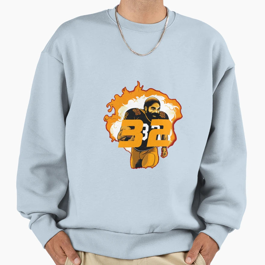 Celebrating Legacy Franco Harris Sweatshirt - Aesthetic Graphic for Adults - T-Shirt, Sweatshirt, Hoodie