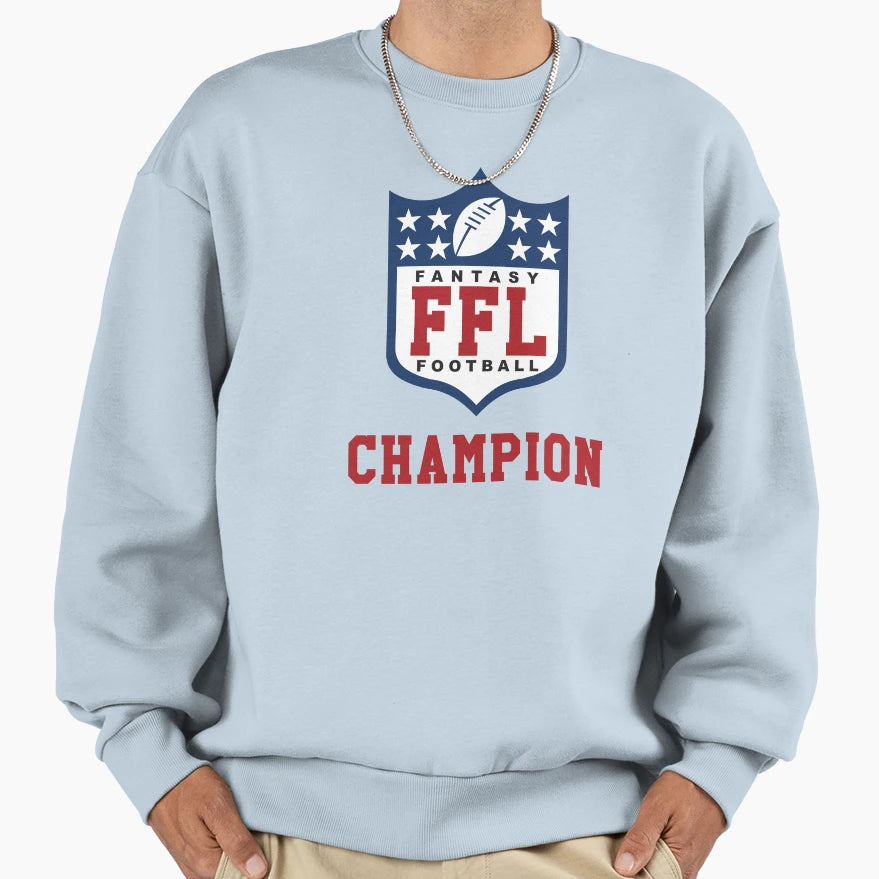 Fantasy Champ Sweatshirt - Minimalist Print Men Women - T-Shirt, Sweatshirt, Hoodie
