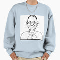 Pope Cartoon Sweatshirt - Fun Novelty Design for Adults - T-Shirt, Sweatshirt, Hoodie