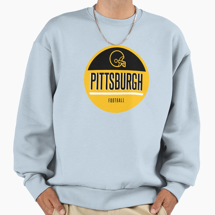 Pittsburgh Football Sweatshirt - Streetwear Style Men Women - T-Shirt, Sweatshirt, Hoodie