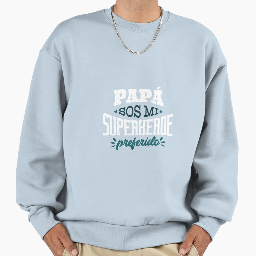 Worlds Best Dad Sweatshirt - Fun Novelty Design Men Women - T-Shirt, Sweatshirt, Hoodie