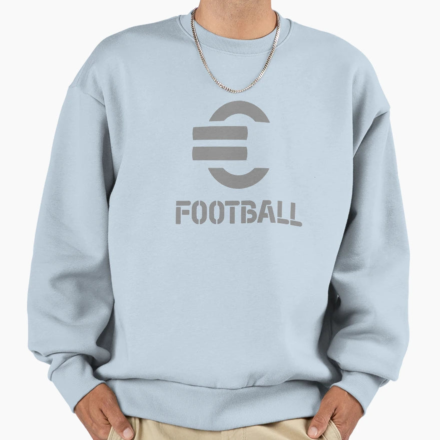 Efootball Grey 2 Sweatshirt - Fun Novelty Design Unisex - T-Shirt, Sweatshirt, Hoodie