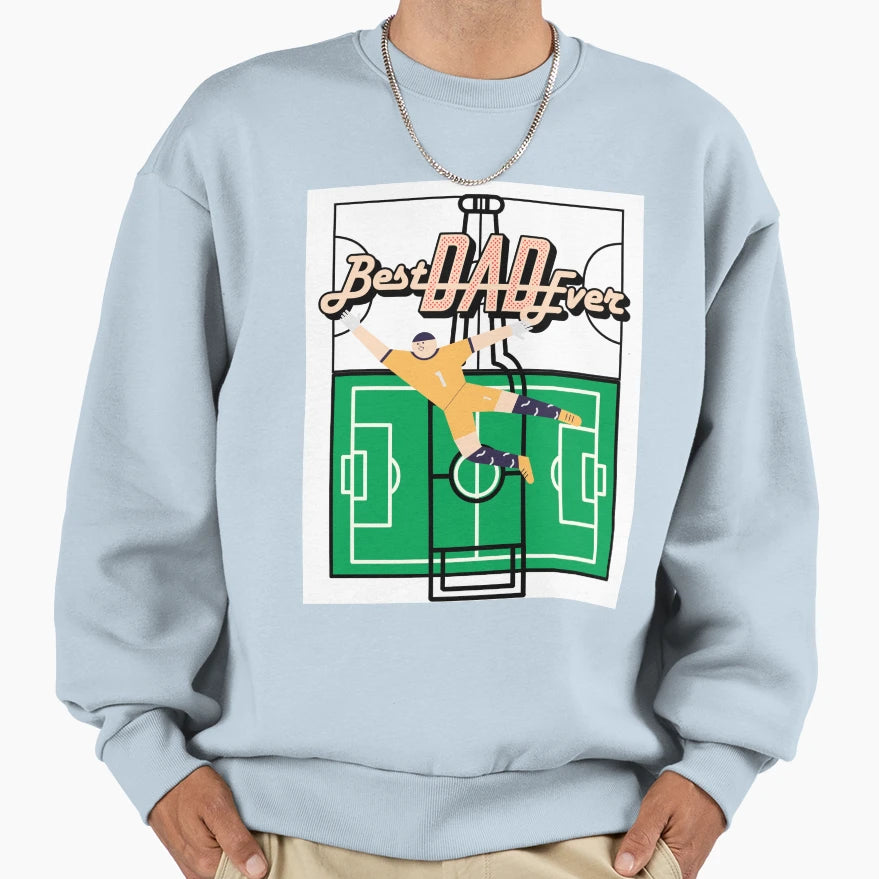 Best Dad Ever Funny Nice Gifts Sweatshirt - Aesthetic Graphic Unisex - T-Shirt, Sweatshirt, Hoodie