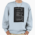 Fathers Rules Black Sweatshirt - Graphic Print Men Women - T-Shirt, Sweatshirt, Hoodie