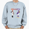 Griddy Duo Jammer Chase And JJ Sweatshirt - Aesthetic Graphic for Adults - T-Shirt, Sweatshirt, Hoodie