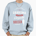 Proud Grandma Awesome Soccer Player Sweatshirt - Minimalist Print Men Women - T-Shirt, Sweatshirt, Hoodie