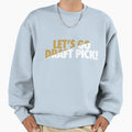 Lets Go Draft Pick Sf Split Sweatshirt - Graphic Print Unisex - T-Shirt, Sweatshirt, Hoodie