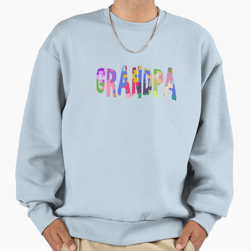 Autism Awareness Grandpa Autism Sweatshirt - Streetwear Style for Adults - T-Shirt, Sweatshirt, Hoodie