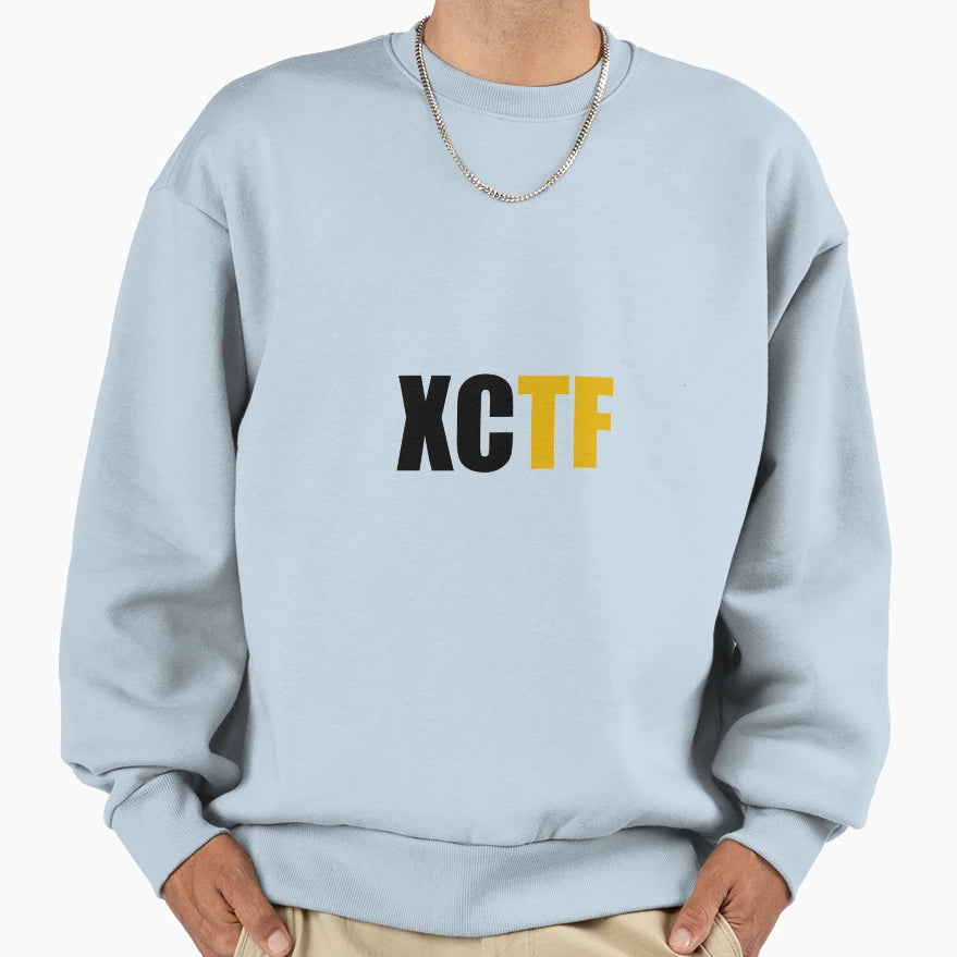Copy Xctf Black And Red Sweatshirt - Fun Novelty Design Men Women - T-Shirt, Sweatshirt, Hoodie