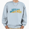 Lets Go Draft Pick Jax Split Sweatshirt - Casual Everyday Wear Unisex - T-Shirt, Sweatshirt, Hoodie