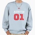 Soccer Auntie No 1 Sweatshirt - Minimalist Print Unisex - T-Shirt, Sweatshirt, Hoodie