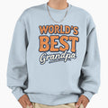 Worlds Best Grandpa Sweatshirt - Aesthetic Graphic for Adults - T-Shirt, Sweatshirt, Hoodie