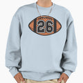 Football 26 Sweatshirt - Novelty Apparel for Adults - T-Shirt, Sweatshirt, Hoodie