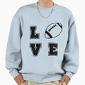 Love Football Sweatshirt - Trendy Graphic Men Women - T-Shirt, Sweatshirt, Hoodie