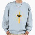Christian Cross Opa Sweatshirt - Unique Graphic for Adults - T-Shirt, Sweatshirt, Hoodie