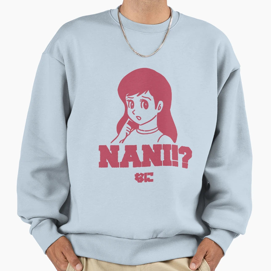 Nani Anime Sweatshirt - Custom Art Print Unisex - T-Shirt, Sweatshirt, Hoodie