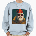Santa Claus Fat Punk Sweatshirt - Casual Everyday Wear for Adults - T-Shirt, Sweatshirt, Hoodie