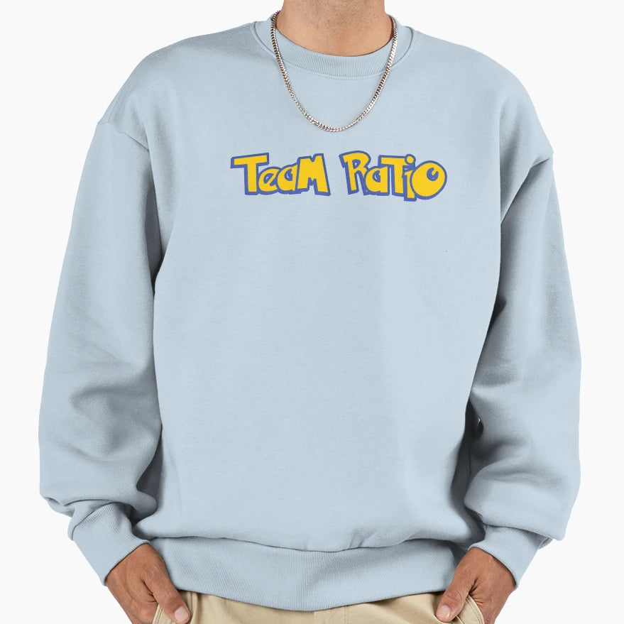 Team Ratio Anime Sweatshirt - Fun Novelty Design for Adults - T-Shirt, Sweatshirt, Hoodie