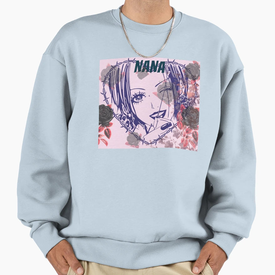 Nana Black Roses Sweatshirt - Novelty Apparel Men Women - T-Shirt, Sweatshirt, Hoodie