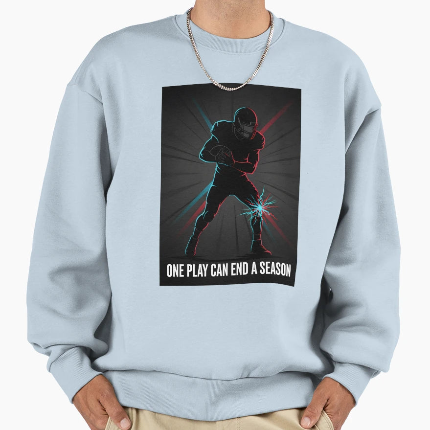 PM One Play Can End Season Chiefs T-Shirt - Streetwear Style Men Women - T-Shirt, Sweatshirt, Hoodie