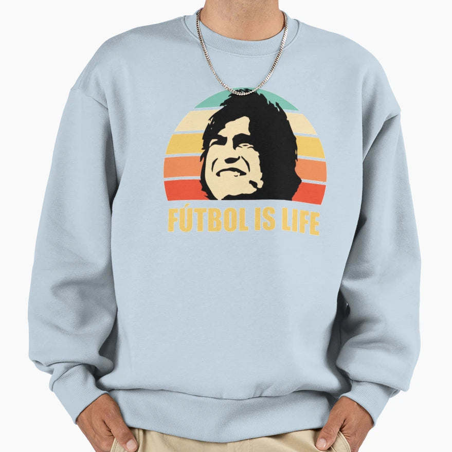 Futbol Is Life Sweatshirt - Custom Art Print for Adults - T-Shirt, Sweatshirt, Hoodie