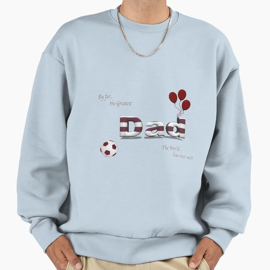 Hearts Fc Dad Gifts 3 Sweatshirt - Aesthetic Graphic Unisex - T-Shirt, Sweatshirt, Hoodie