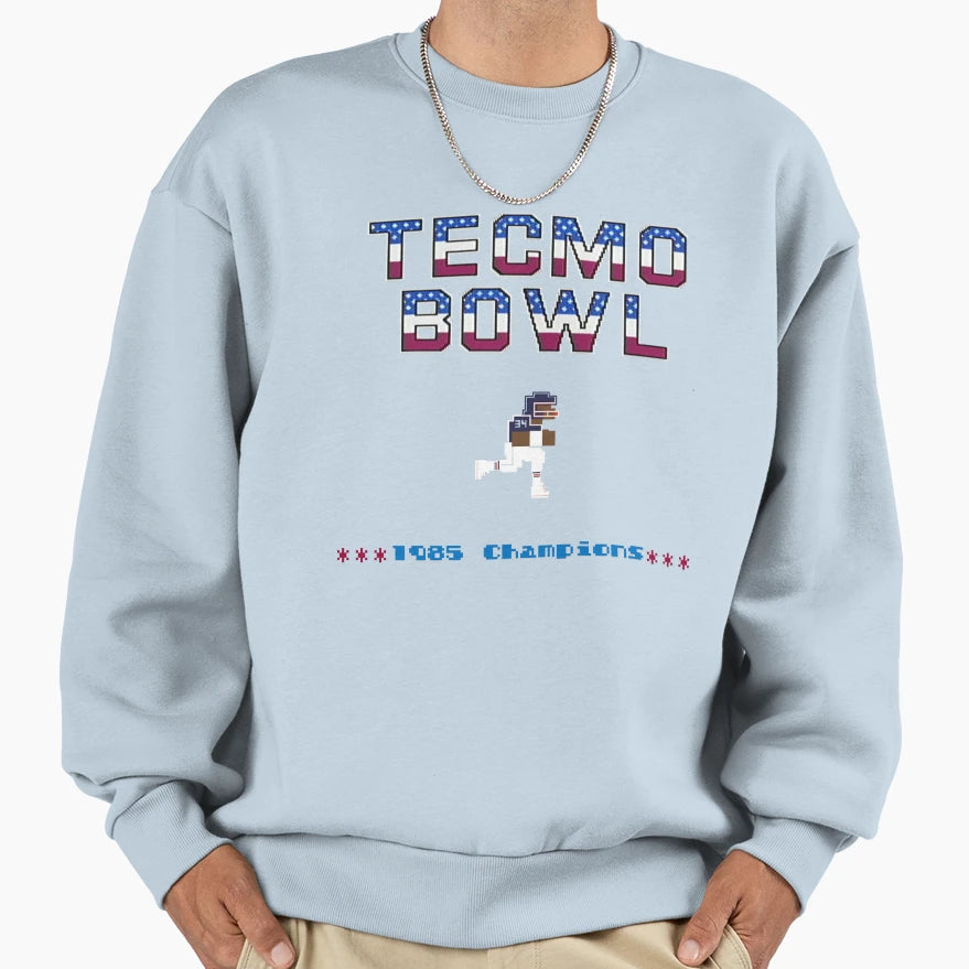 Tecmo Bowl Champs Sweatshirt - Streetwear Style Unisex - T-Shirt, Sweatshirt, Hoodie