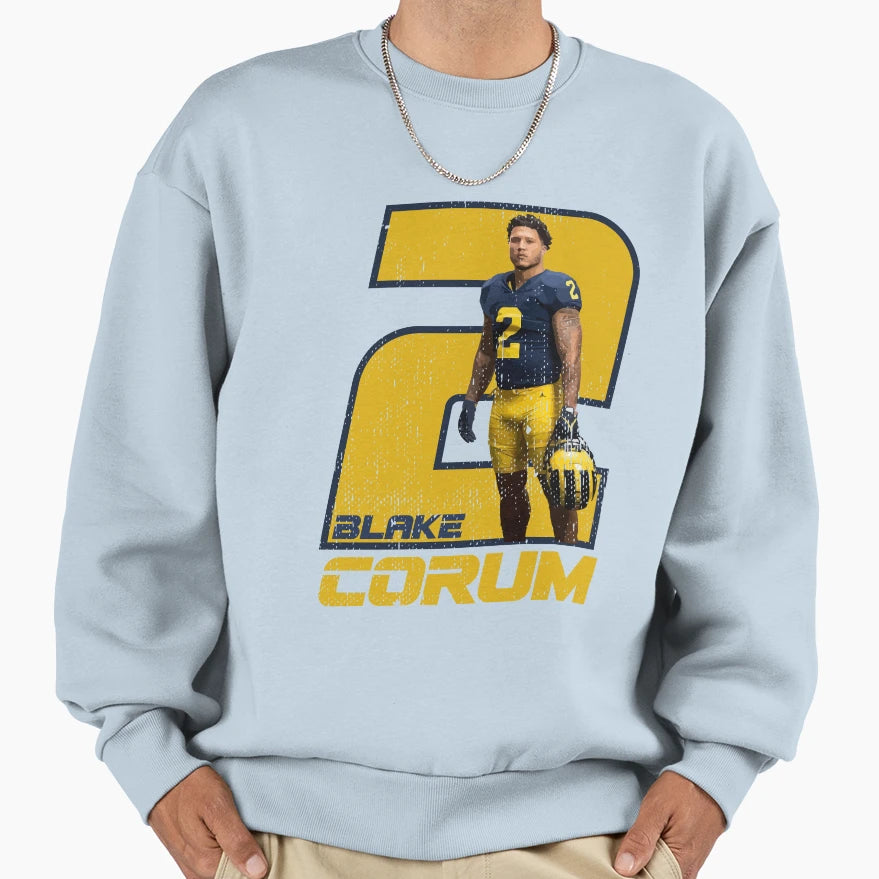 Blake Corum Sweatshirt - Fun Novelty Design Unisex - T-Shirt, Sweatshirt, Hoodie