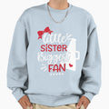 Little Sister Biggest Fan Little Sweatshirt - Unique Graphic Men Women - T-Shirt, Sweatshirt, Hoodie
