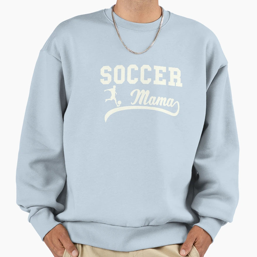 Funny Soccer Mama Gift Proud Soccer Mama Sweatshirt - Graphic Print Unisex - T-Shirt, Sweatshirt, Hoodie