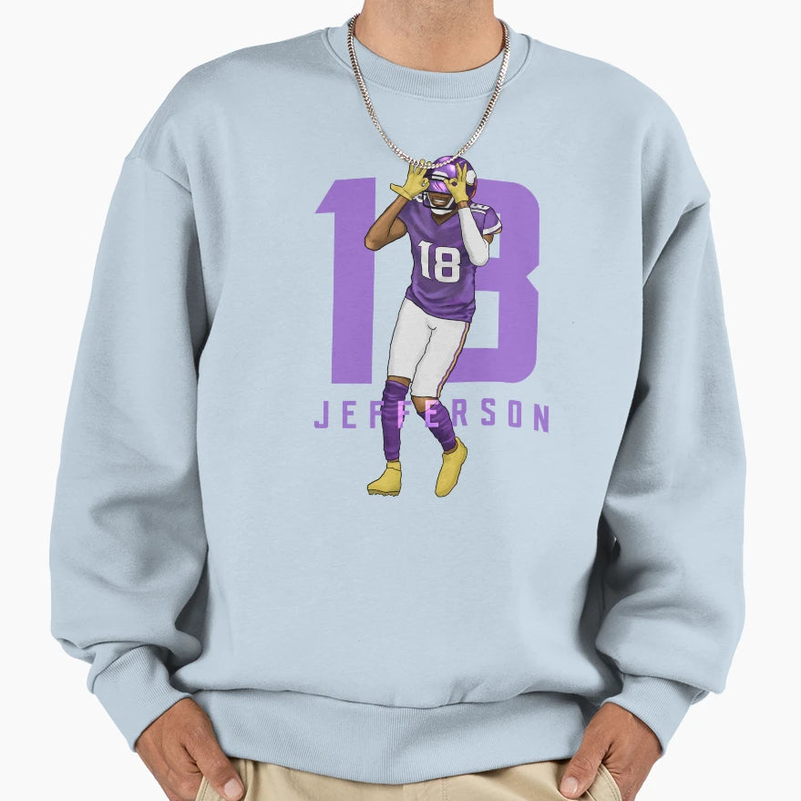 Jefferson 18 Sweatshirt - Unique Graphic Men Women - T-Shirt, Sweatshirt, Hoodie