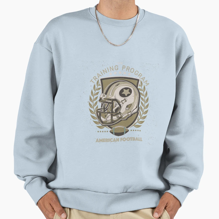 American Futbol Sweatshirt - Graphic Print Men Women - T-Shirt, Sweatshirt, Hoodie
