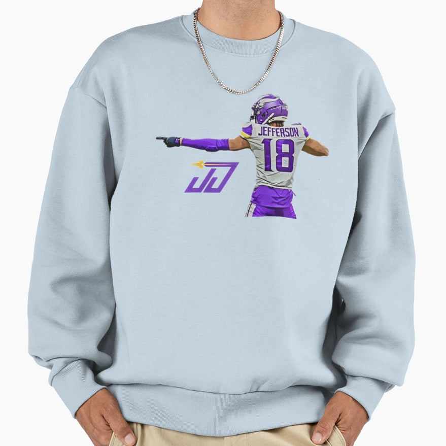 JJ Jets Sweatshirt - Minimalist Print Unisex - T-Shirt, Sweatshirt, Hoodie