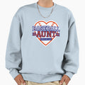 Baseball Aunt Sweatshirt - Graphic Print for Adults - T-Shirt, Sweatshirt, Hoodie