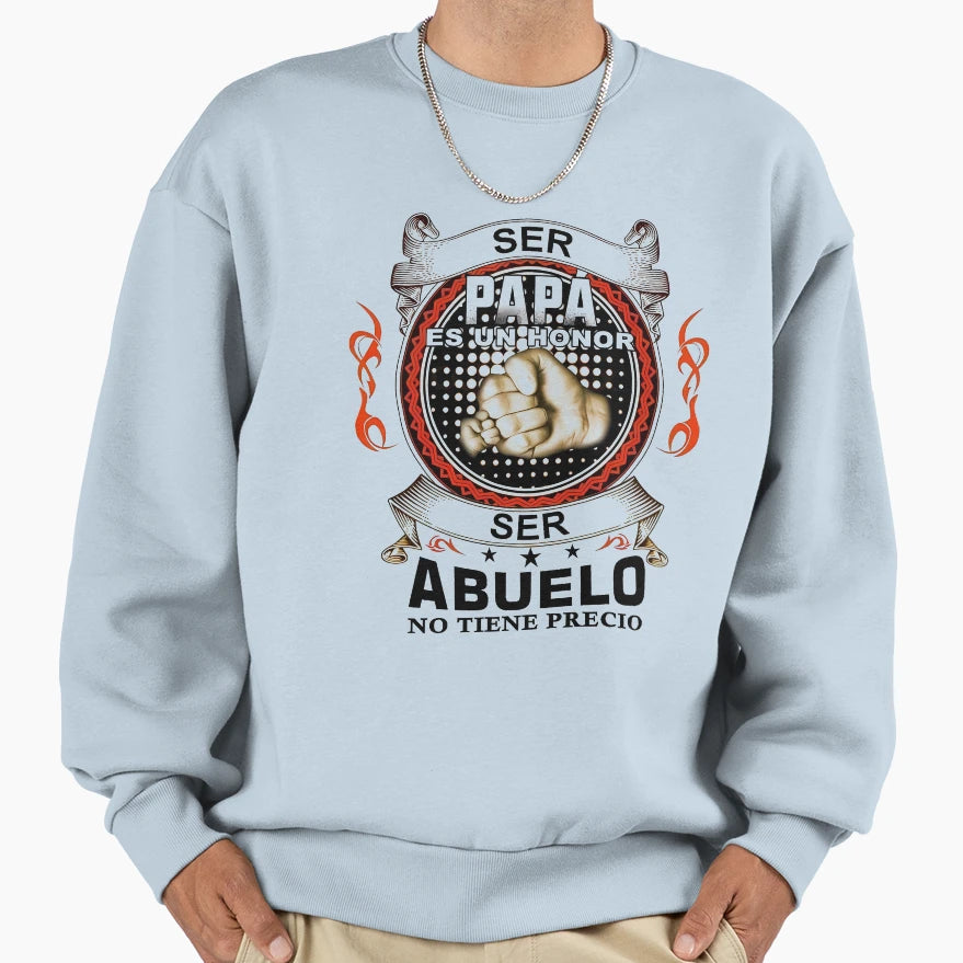 Happy Fathers And Grandfathers Day Sweatshirt - Streetwear Style Men Women - T-Shirt, Sweatshirt, Hoodie