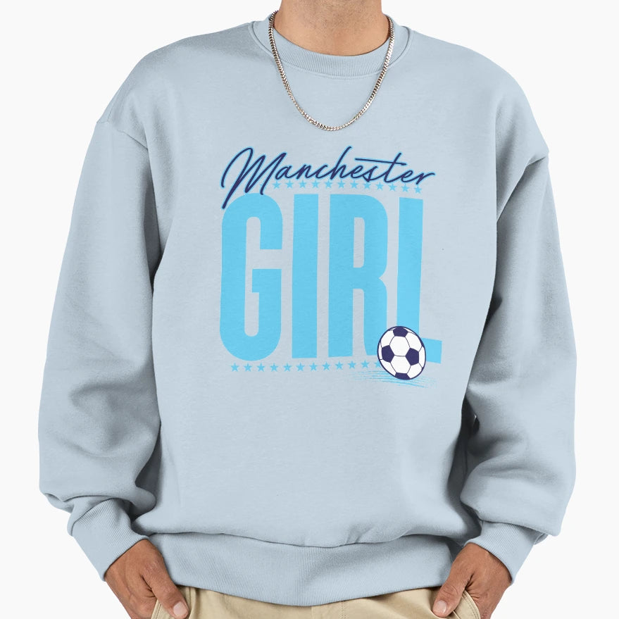 Manchester English Soccer Fan Gift T-Shirt - Aesthetic Graphic Men Women - T-Shirt, Sweatshirt, Hoodie