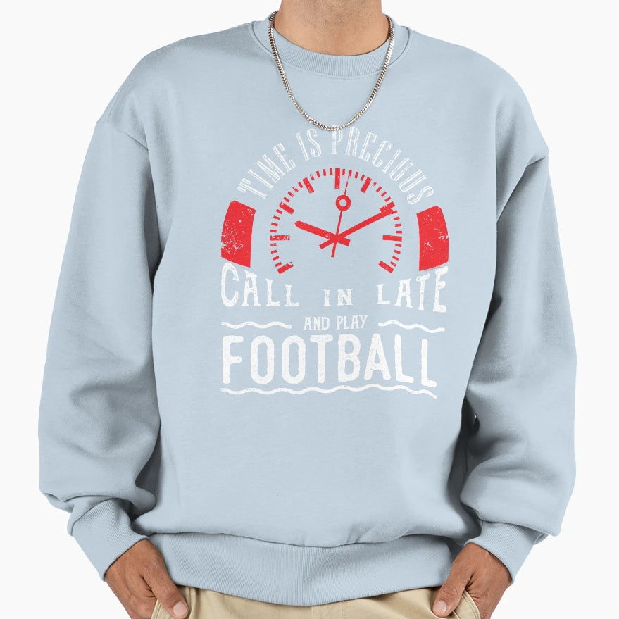 Play Football Football High School Sweatshirt - Minimalist Print Unisex - T-Shirt, Sweatshirt, Hoodie