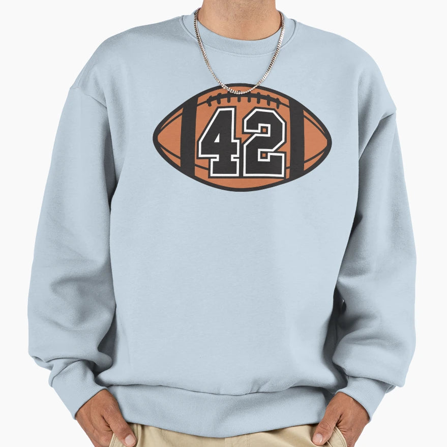 Football 42 Sweatshirt - Graphic Print Men Women - T-Shirt, Sweatshirt, Hoodie