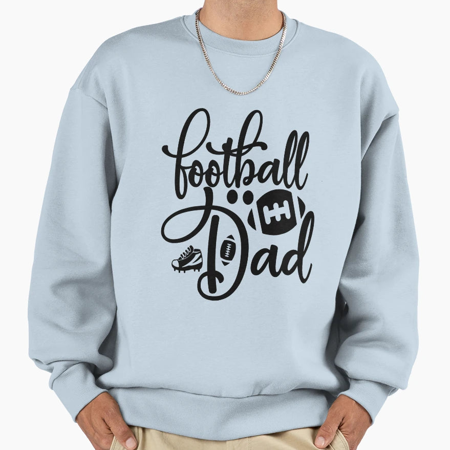 Football Dad Funny Football Lovers T-Shirt - Unique Graphic Men Women - T-Shirt, Sweatshirt, Hoodie