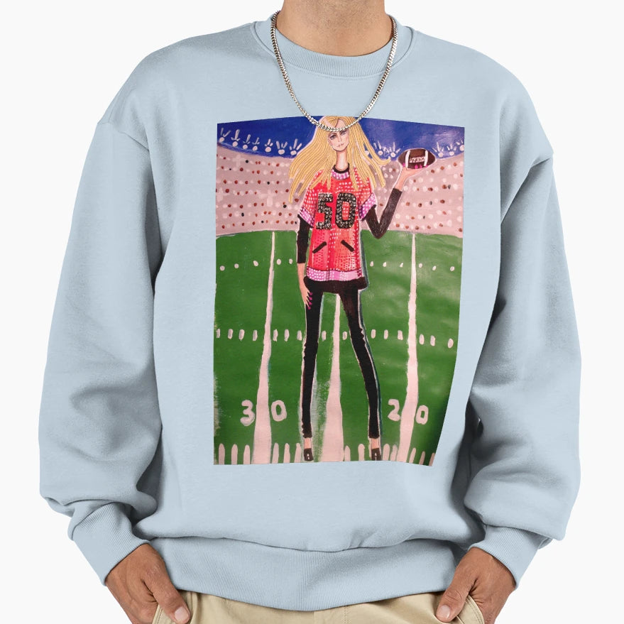 Sunday Stadium Sweatshirt - Custom Art Print for Adults - T-Shirt, Sweatshirt, Hoodie