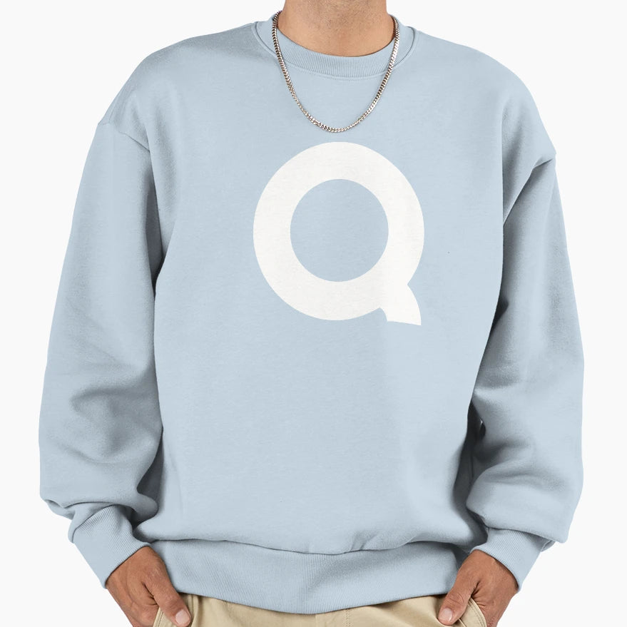 Letter Q Upper Case Matching Group Sweatshirt - Fun Novelty Design Unisex - T-Shirt, Sweatshirt, Hoodie
