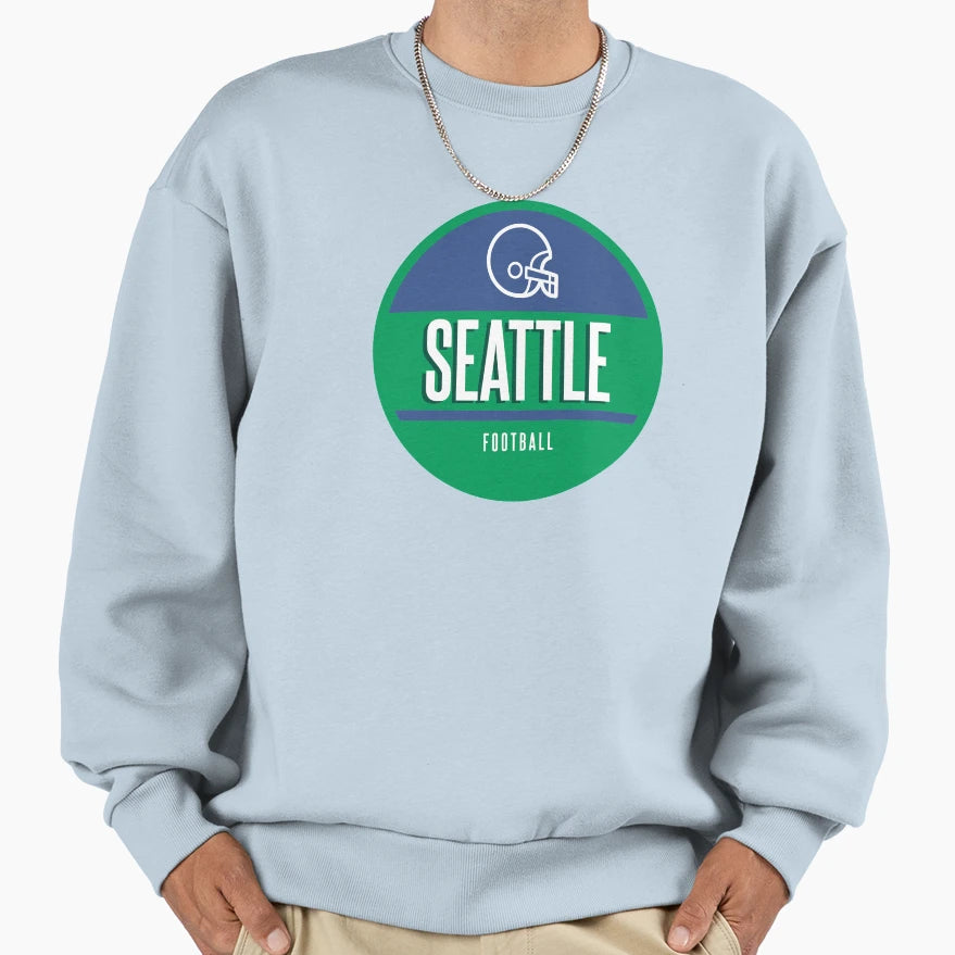 Seattle Football Sweatshirt - Streetwear Style for Adults - T-Shirt, Sweatshirt, Hoodie