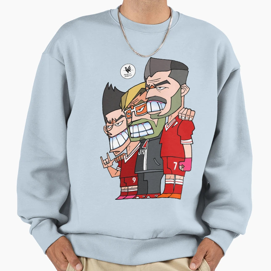 Klopp Firmino Suarez Sweatshirt - Minimalist Print Unisex - T-Shirt, Sweatshirt, Hoodie