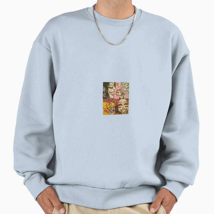Nana Anime Hachi Nana Time Manga Sweatshirt - Custom Art Print Men Women - T-Shirt, Sweatshirt, Hoodie