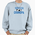 Soccer Grandpa White Sweatshirt - Custom Art Print Unisex - T-Shirt, Sweatshirt, Hoodie