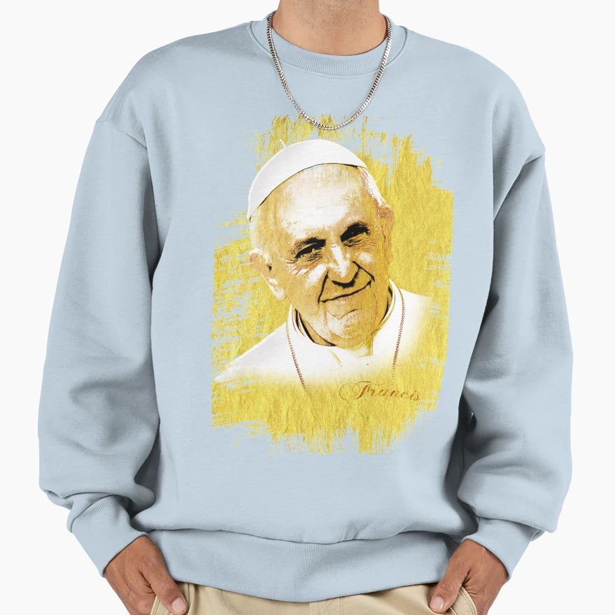 Pope Sweatshirt - Aesthetic Graphic Unisex - T-Shirt, Sweatshirt, Hoodie