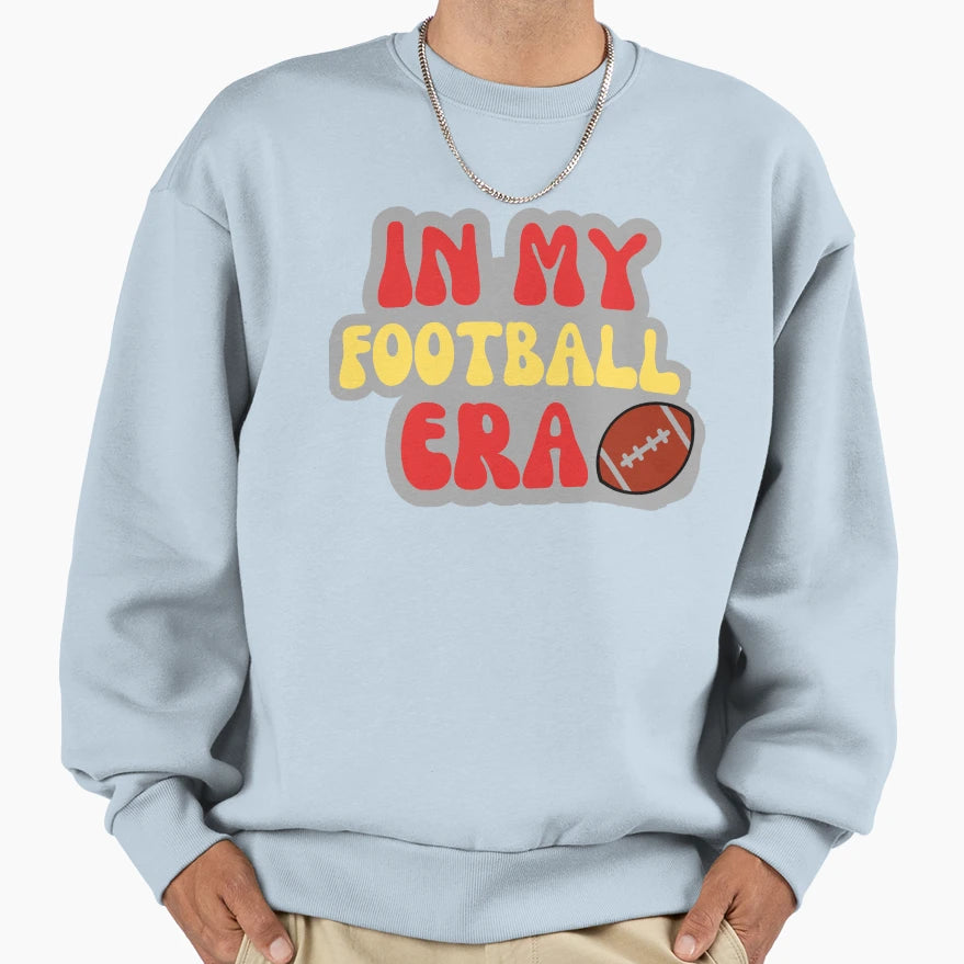My Football Era Sweatshirt - Unique Graphic for Adults - T-Shirt, Sweatshirt, Hoodie