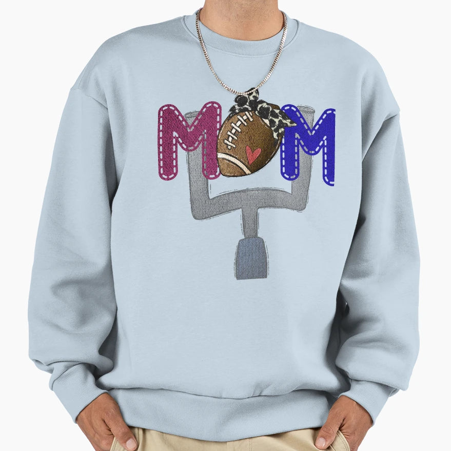 Proud Football Mom Sweatshirt - Streetwear Style Men Women - T-Shirt, Sweatshirt, Hoodie